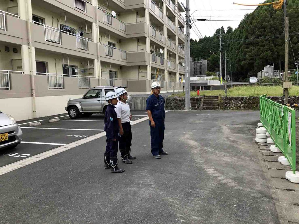 三隈中学校インターンシップ